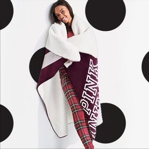 PINK Sherpa Blanket